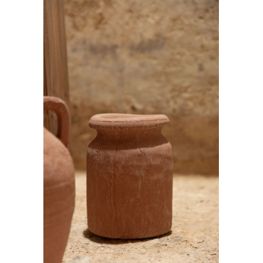 Terracotta Vaas (↑18,5 Cm) Agnon Rood Sienna - Sklum