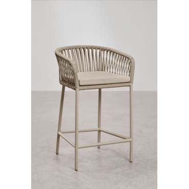 Verpakking Van 4 Arhiza Hoge Krukken Bruin - Mokka & ↑65 Cm - Sklum