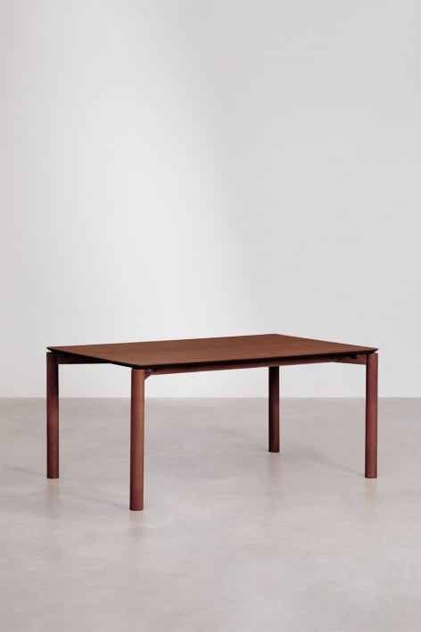 Munden MDF eettafel - Marrón Nogal Oscuro