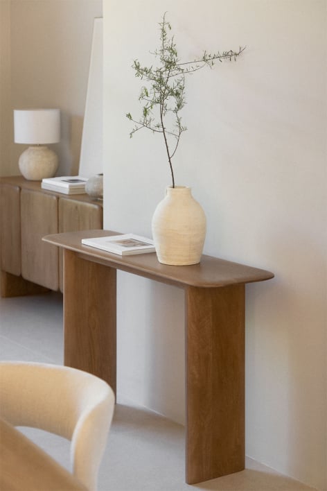 Mango hout haltafel 120x35 cm Miller