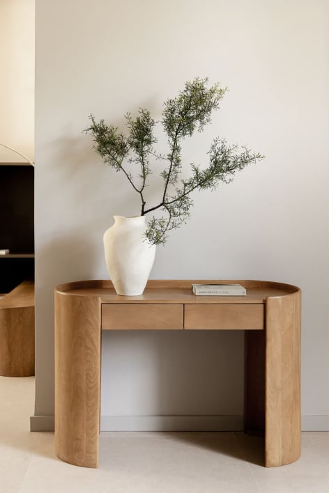 Sidney haltafel 120x45 cm van mangohout - Mangohout