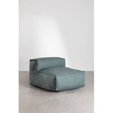 Fauteuil In Stof Dojans Groen – Ether - Sklum