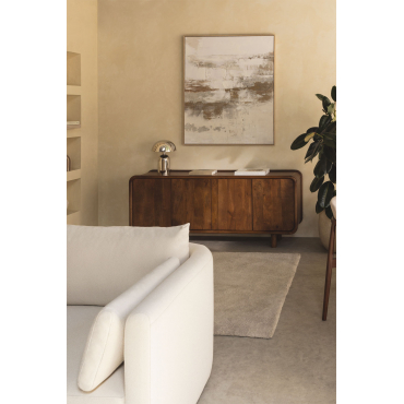 Gina Mangohouten Dressoir 175x43 Cm Madera Mango Oscura - Sklum