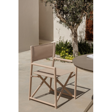Opvouwbare Regisseursstoel Voor De Tuin Xarba Licht Make Up - Sklum