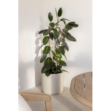 Saturno Polystone Buitenbak Zand Grijs & Ø35 Cm - Sklum