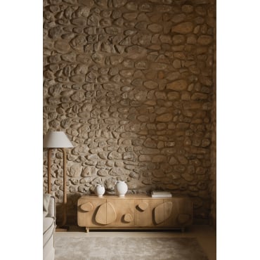 Joel Mangohouten Tv-kast 180x40 Cm Mangohout - Sklum