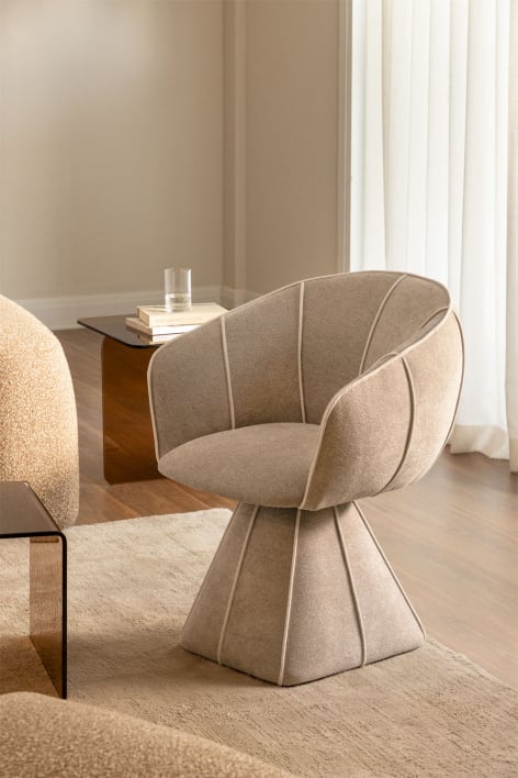 Tallin draaifauteuil bekleed