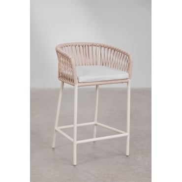 Arhiza Hoge Kruk Tapioca Beige & ↑65 Cm - Sklum
