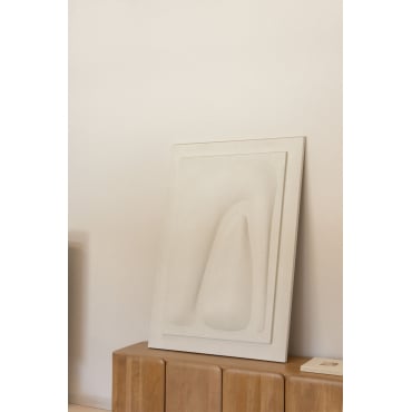 Decoratief Canvas 100x140 Cm Met Reliëf Quelio A - Sklum