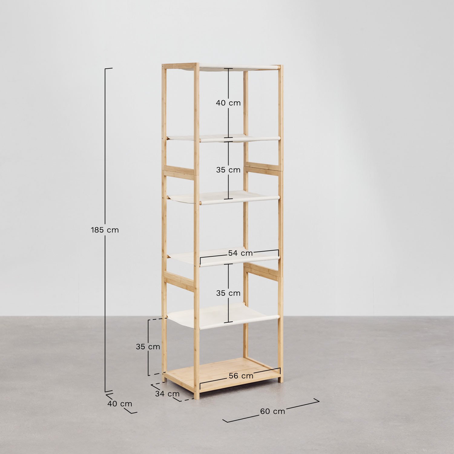Deneb bamboe planken, AFMETINGEN