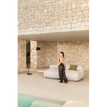 Dojans 2-delige Modulaire Tuinbank Beige - Semoline - Sklum