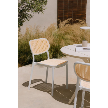 Pak Van 2 Omara Stapelbare Tuinstoelen Grijs – Koel - Sklum