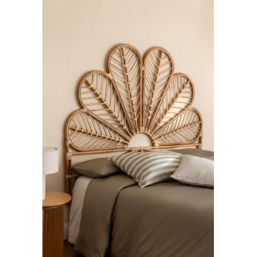 Hoofdeinde Voor 150 Cm Rotan Bed Cobany Natuurlijk & 150 Cm - Sklum