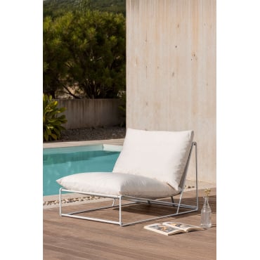 Amaro Tuinstoel Gardenia Wit - Sklum
