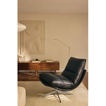 Set Van 2 Sisko Kunstleren Draaistoelen Kunstleren Zwart - Sklum