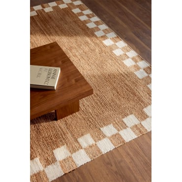 Jute En Katoenen Tapijt Luebo 230x160 Cm - Sklum