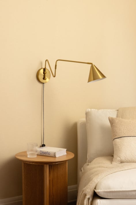 Fleka metalen wandlamp