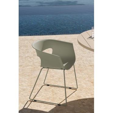 Set Van 4 Alanys Tuinstoelen Groen – Salie - Sklum