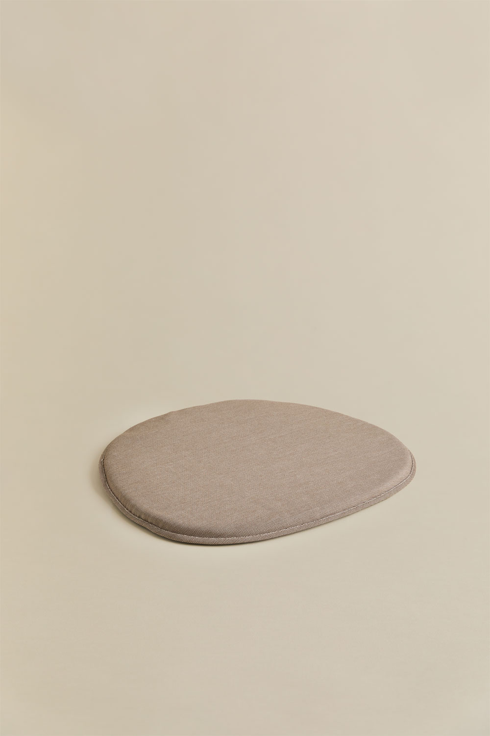 Stoelkussen met banden, set van 2, zitkussens 43 x 42 x 33 x