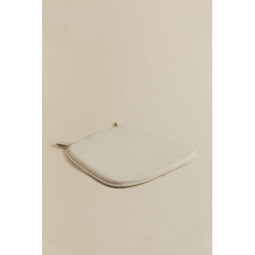 Gouda Stoelkussen Stof Crème Beige - Sklum