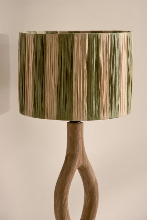 Lampenkap Ø30 cm in gevlochten Marsali-papier