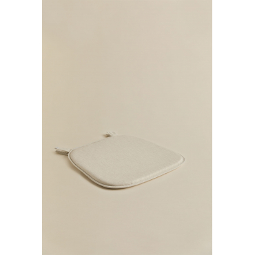 Zole Tuinkruk Kussen Stof Crème Beige - Sklum