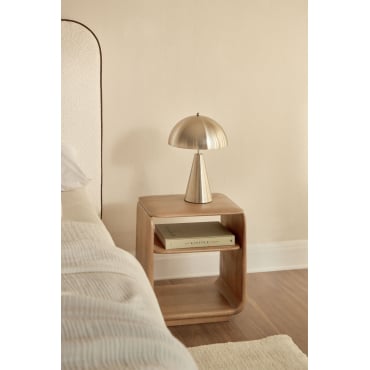 Set Van 2 Rechthoekige Nachtkastjes 40x30 Cm In Tinsley Hout Mangohout - Sklum