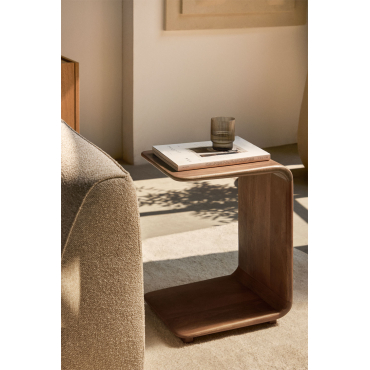 Tinsley Houten Bijzettafel 35x40 Cm Mangohout - Sklum