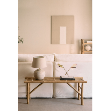 Feliu Decoratieve Bamboe Bank Bamboe - Sklum