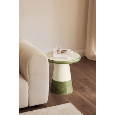 Marcela Ronde Ijzeren Bijzettafel Ø50 Cm - Sklum