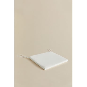 Elton Hoge Kruk Kussen Gardenia Wit - Sklum