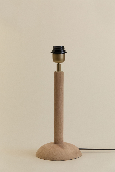 Harry mangohouten tafellampvoet 30 cm