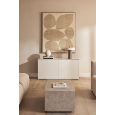 Kivora Mdf Dressoir Gardenia Wit & ↔︎ 120 Cm - Sklum