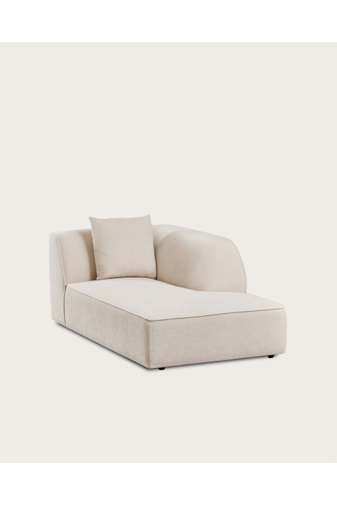 Rechts chaise longue module voor gestoffeerde modulaire bank Cardea