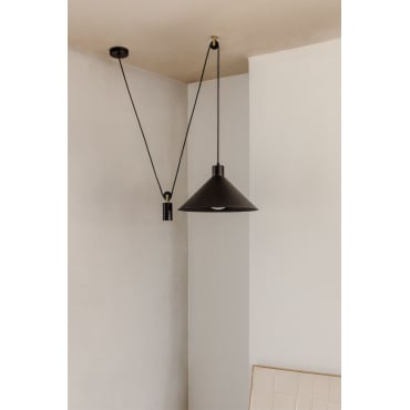 Filat Hanglamp Van Ijzer Zwart - Sklum