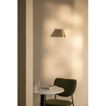 Bicorp Ijzeren Wandlamp Goud - Sklum