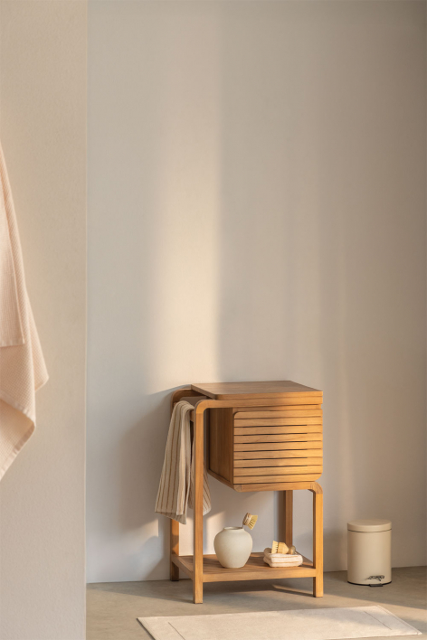 Bradley teakhouten badkamermeubelset