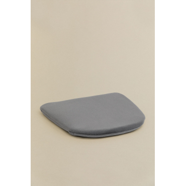 Gestoffeerd Kussen Voor Lix Stoel Fluwelen Grijs - Sklum