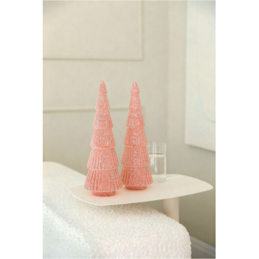 Set Van 2 Kerstversieringen Limbre Roze - Dahlia - Sklum