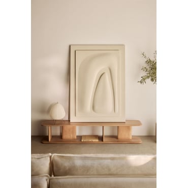 Mango Hout Tv-meubel ↔︎180 Cm Miller 180x35 Cm - Sklum