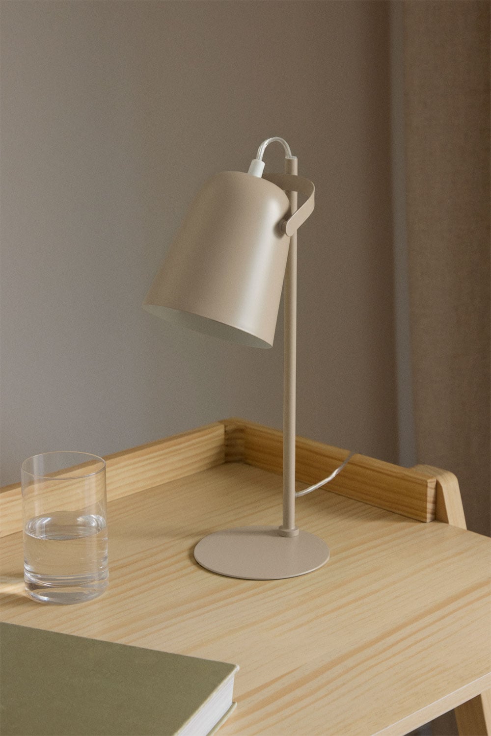 Retro vorm bureaulamp Light & Living Orion zwart