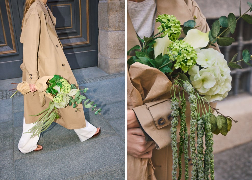 Decoratieve tak Silvermist