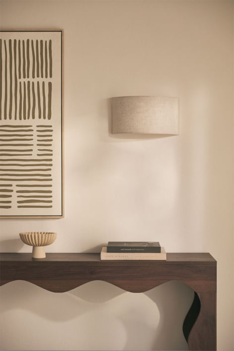 Kiraz linnen wandlamp