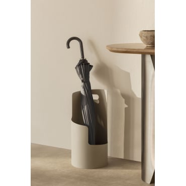 Paraplubak Van Roestvrij Staal Balandra Tapioca Beige - Sklum