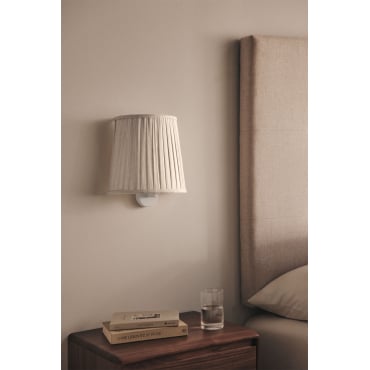 Wandlamp Van Linnenlook Stof Juliana Beige – Linnen - Sklum