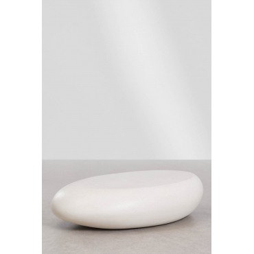 Xaria Betonnen Tuintafel ↔︎ 115 Cm & Wit - Sklum