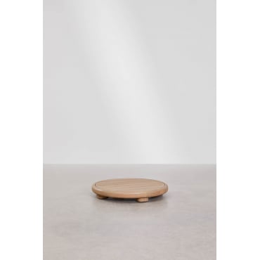 Gerard Acaciahouten Tuintafel Lichte Acaciekleur & ↔︎ 70 Cm - Sklum