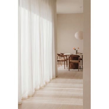 140x260 Cm Katoenen Gordijn Soyler Beige – Crème - Sklum