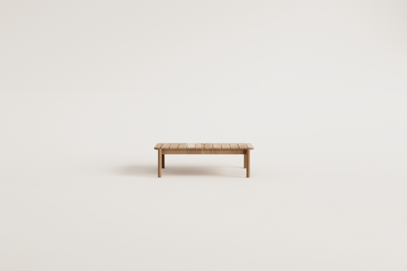 Rectangulaire tuintafel 110x60 cm van acaciahout Ribeira