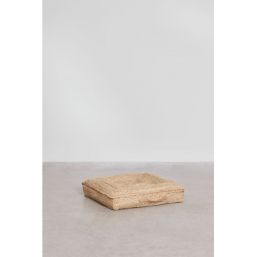 Tuinkussen Van Natuurlijke Jute En Katoen Serenda Yute & 60 X 60 Cm - Sklum